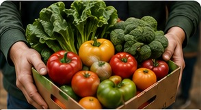 Fresh nutritious food