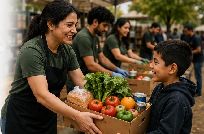 Community food support