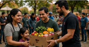 Community food support