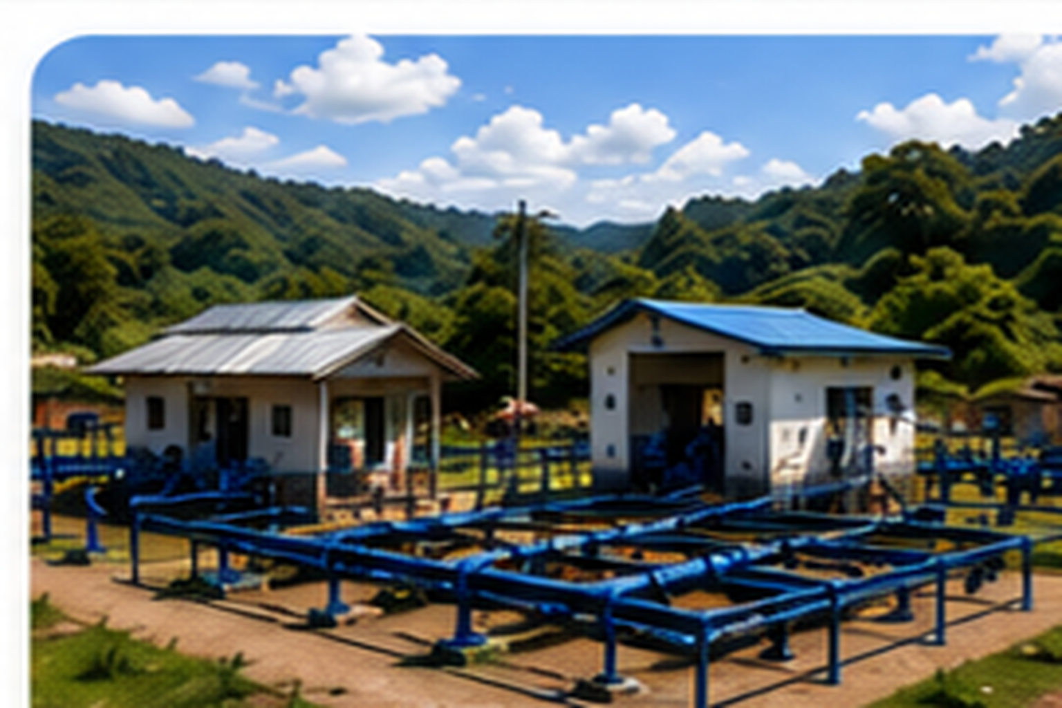 Community clean-water treatment and storage infrastructure